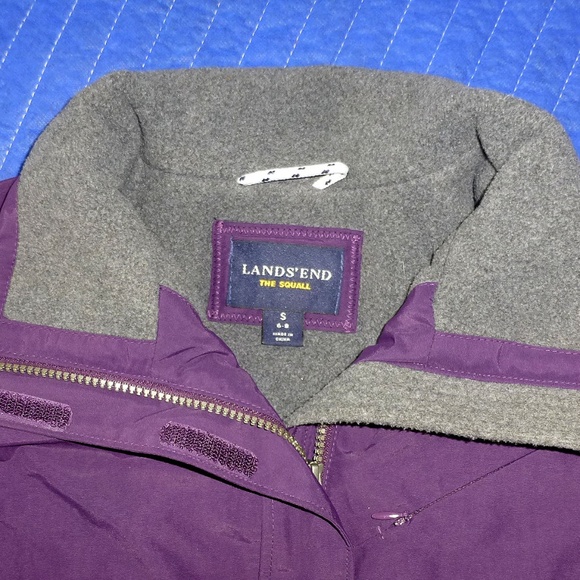 Lands End The Squall Hooded Coat - Size Small - Picture 2 of 5